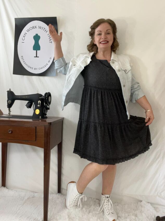 Shorten a Knit Dress With No Sewing | Upstyle Shorten a Knit Dress With No Sewing | Upstyle