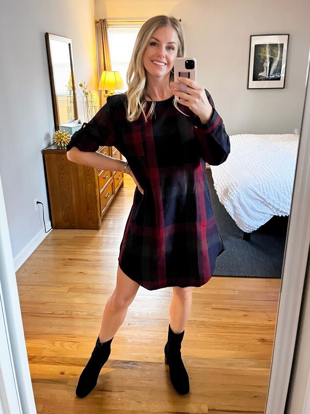 cupshe lady leisure plaid dress Plaid Outfits for Women