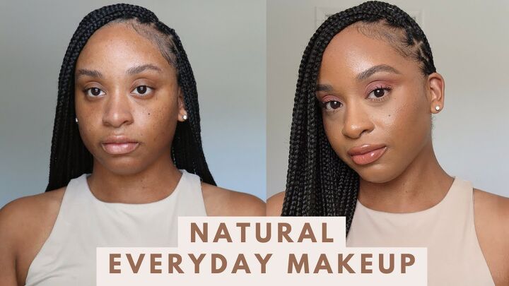 how to do a super easy natural glam makeup look, Natural glam makeup look