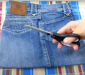 How to DIY Cute Ribbon Jean Bag Upstyle