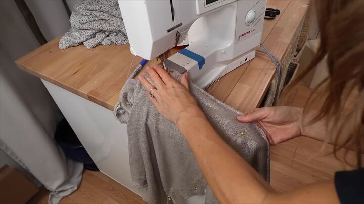 how to diy a maxi dress without using a pattern, Sewing