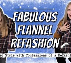 How to Make a Cozy Upcycled Flannel and Sweater Shirt