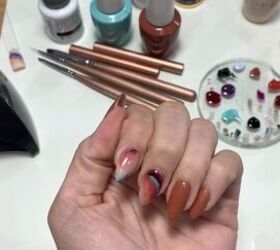 How to DIY Awesome Bubble Bath Nail Art Upstyle