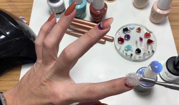 how to diy awesome bubble bath nail art, Bubbles on nails