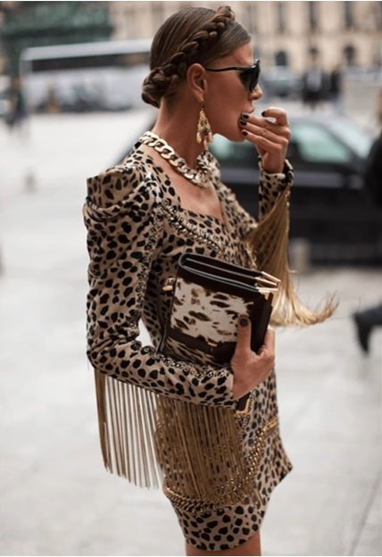 14 hot tips on how to dress like an italian women, Animal print outfit