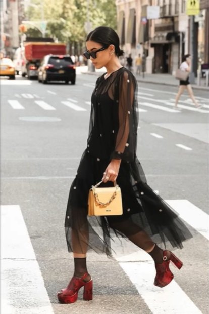 13 simple tips on how to style a midi dress, Midi dress outfit