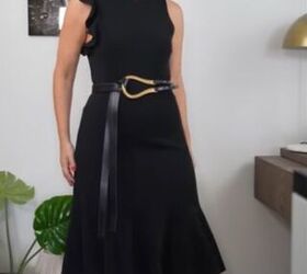 13 simple tips on how to style a midi dress, LBD outfit