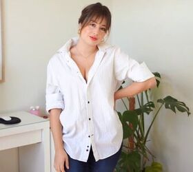 4 sleek and super easy shirt hacks to look polished, Shirt styling