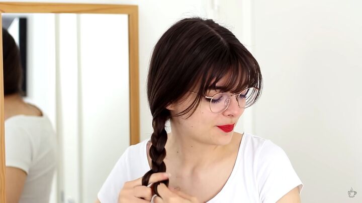 10 cute and easy 2 minute hairstyles, Side braid