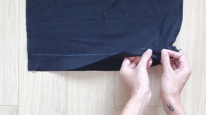 how to upgrade your wardrobe 2 cute thrift flip ideas, Hemming