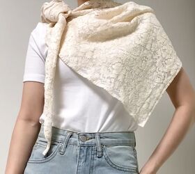 How to DIY a Versatile Scarf Top Upstyle