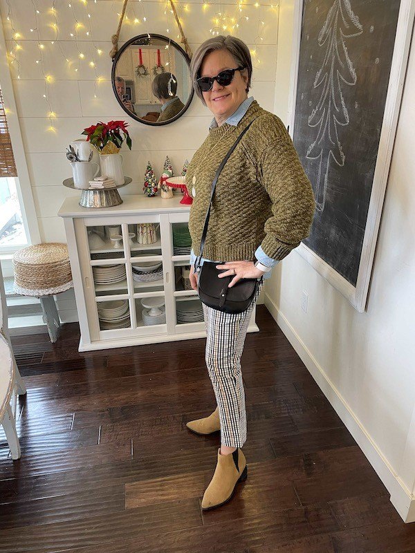 how to style plaid ankle pants 3 ways, How to style plaid ankle pants 3 ways Karins Kottage