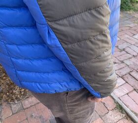 Sew Easy Fix for a Torn Down Jacket...A Simple Save for the Season