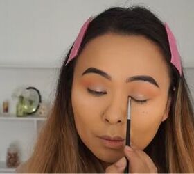 quick and easy day to night makeup tutorial, Smudging