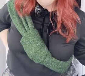 How to Crossbody Tie Your Sweater WITHOUT Ruining It!