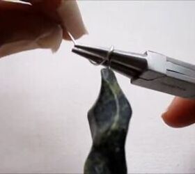 Twist some wire around a basic bead like this for this extraordinary idea