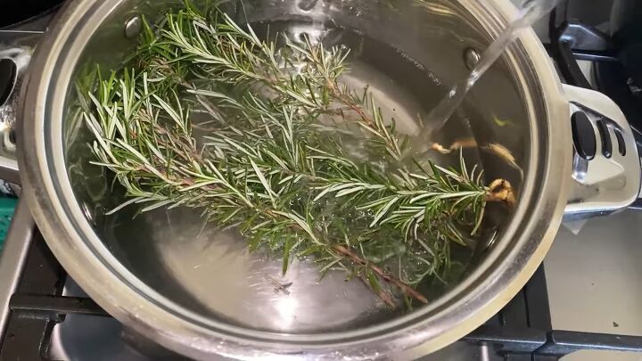 super easy recipe how to mix essential oils for hair growth, Adding water