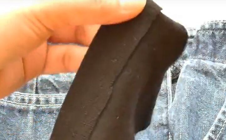 how to make a jeans waist bigger 2 super easy methods, Preparing fabric