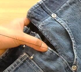 how to make a jeans waist bigger 2 super easy methods, Sewing