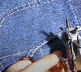 how to make a jeans waist bigger 2 super easy methods, Preparing jeans