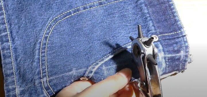 how to make a jeans waist bigger 2 super easy methods, Preparing jeans