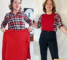 Sew 2 Shirts Together For a New Look Upstyle