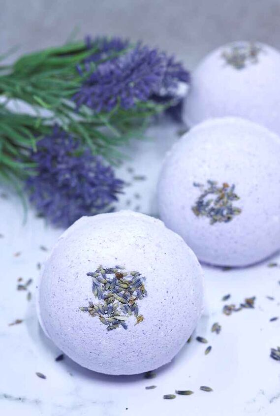 easy lavender bath bomb recipe