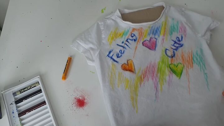 how to diy an awesome pastel t shirt, The playful children s t shirt