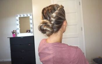 How to Do a Super Cute Twisted Updo
