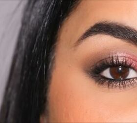 Create a Glam Eye Makeup Look Using This Easy "V" Technique