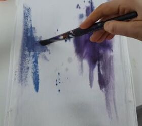 easy diy custom painted jeans tutorial, Dyeing jeans
