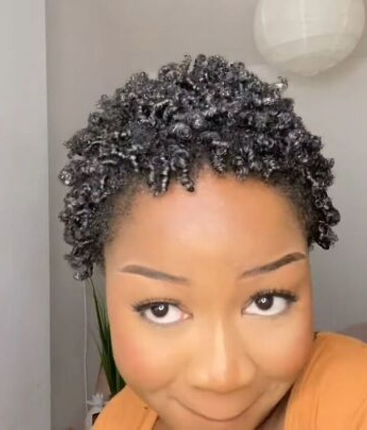 Easy Wash and Go 4c Hair Routine Upstyle