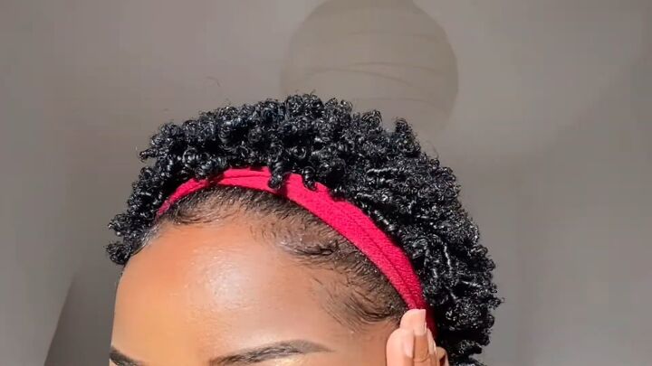 easy wash and go 4c hair routine, After shot Wash and go 4c hair