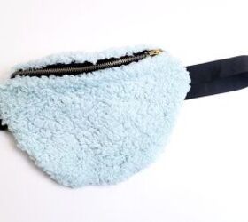 DIY Sherpa Belt Bag How To DIY Belt Bag Upstyle