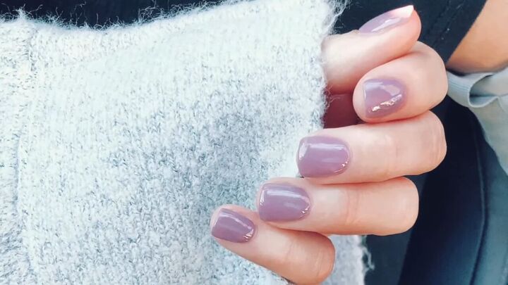 how to naturally strengthen nails, Manicured nails