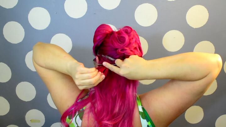 fun bettie bangs on long hair tutorial, Preparing hair for extensions