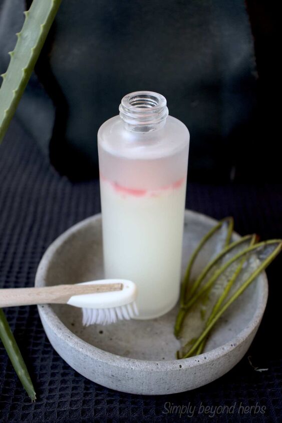 homemade mouthwash with aloe vera, how to make your own mouthwash