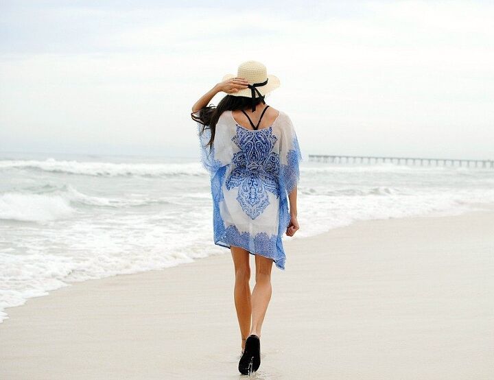how to make a beach dress from scarf Transform Your Scarf into a Stylish Beach Cover-Up