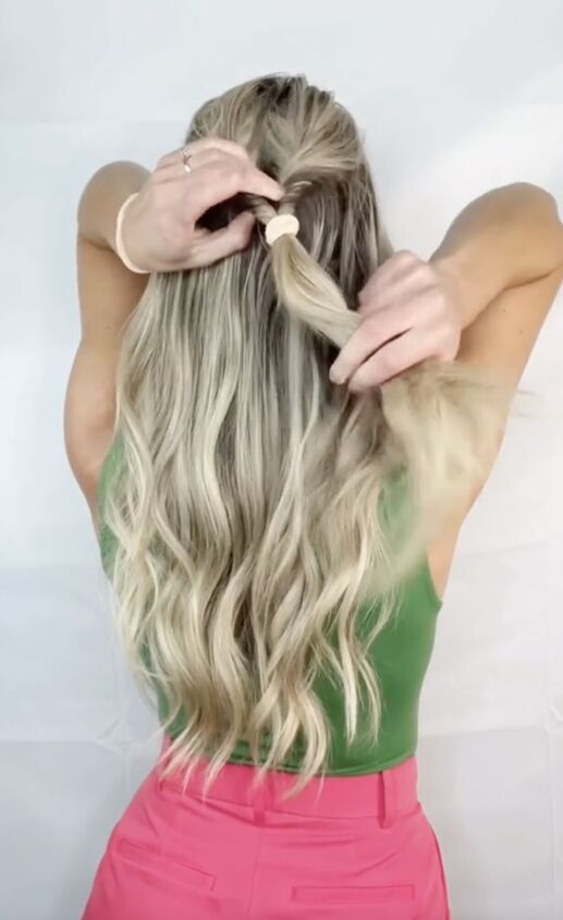 The Halfup Halfdown Hairstyle That Will Give You THE MOST Volume