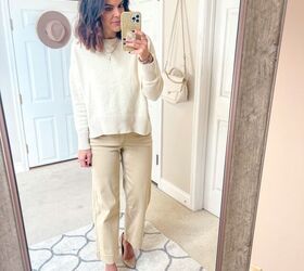 6 ways to style a neutral sweater