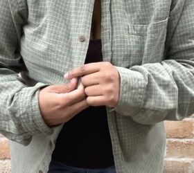 a new way to wear your button up