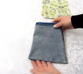 How To DIY A Cute And Easy Denim Pouch Upstyle   How To Diy A Cute And Easy Denim Pouch 