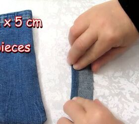 How To DIY A Cute And Easy Denim Pouch Upstyle   How To Diy A Cute And Easy Denim Pouch 