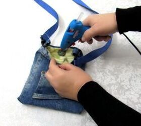 How To DIY A Cute And Easy Denim Pouch Upstyle   How To Diy A Cute And Easy Denim Pouch 