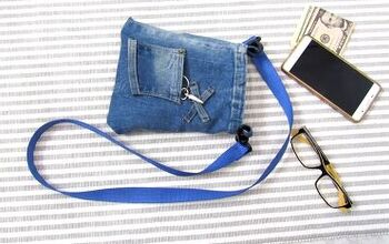 How to DIY a Cute and Easy Denim Pouch