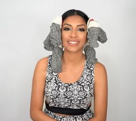 Super Easy Heatless Sock Curls Tutorial Upstyle