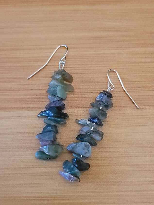 easy stackable stone earrings