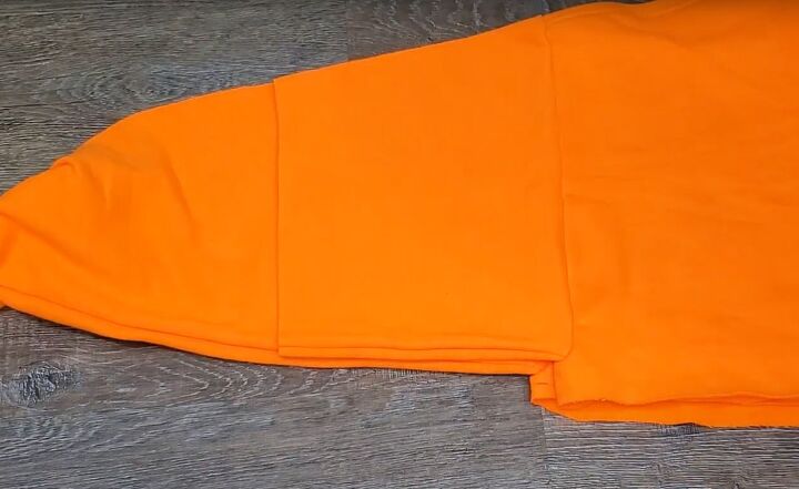 how to diy a comfy orange two piece set, Top