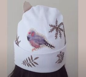 how to sew and decorate a super cute beanie, How to sew a beanie