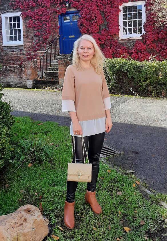 beige handbags outfit ideas, spring autumn style